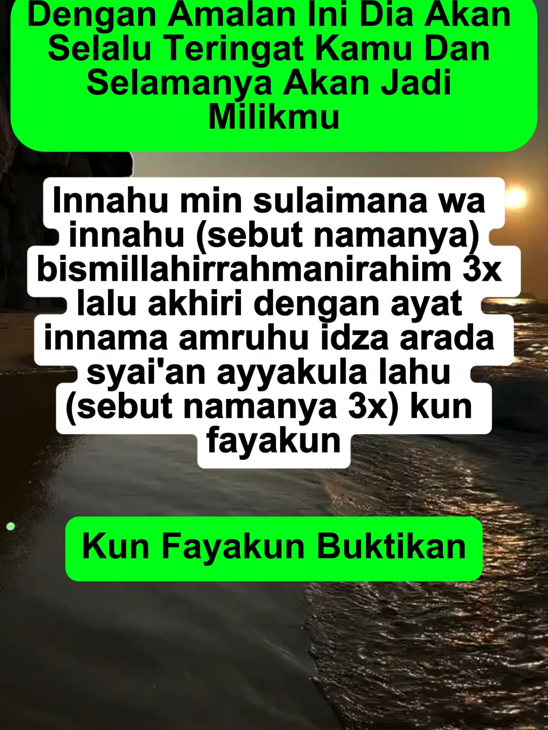 Kun Fayakun Buktikan!!! #amalan #amalandoa #pelet #peletpemikat #peletampuh #peletwanita #peletjarakjauh #tki #tkw #pmi #tkl #spiritual #kunfayakun #viralvideo #foryou