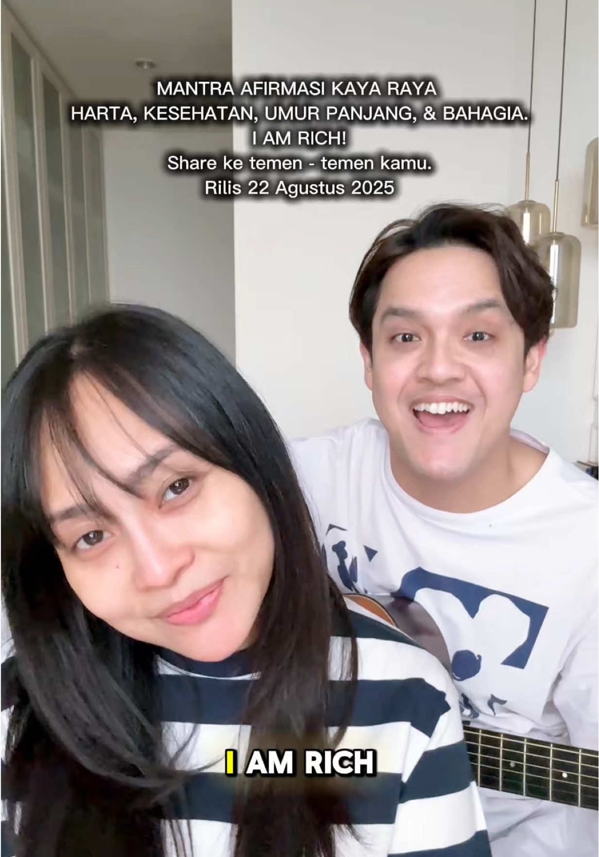 Share video ini ke semua yang percaya afirmasi, akan ada mantra terbaru dari Aviwkila. Jumat, 22 Agustus 2025❤️ #IAmRich #ComingSoon