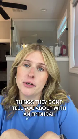 Five things you didn’t know about an epidural that you definitely should know. #epidural #labor #laboranddelivery #MomsofTikTok #toddlermom #pregnant 