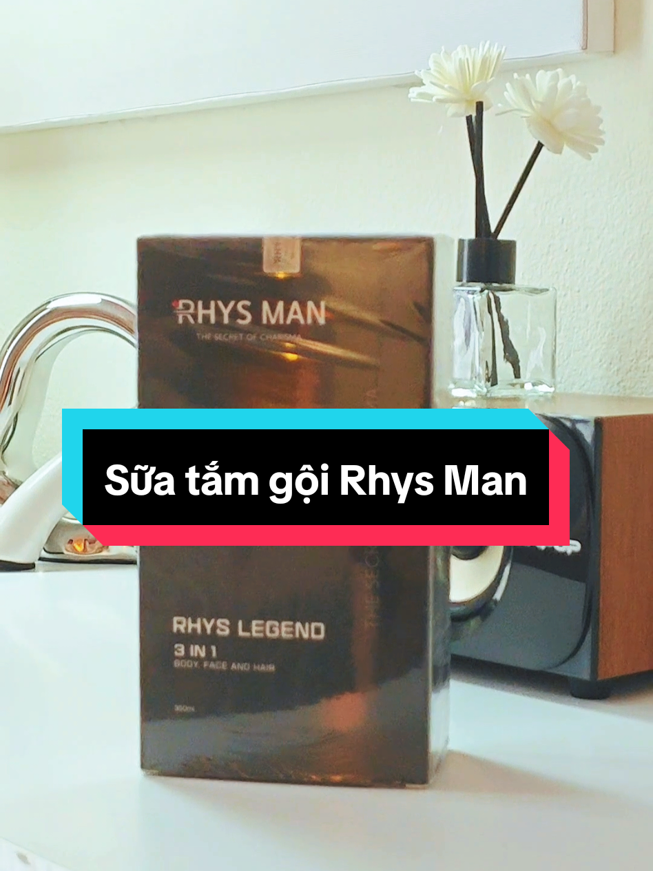 Sữa tắm gội 3 trong 1 Rhys Man #anhtraixinh #goclamdep #namgioilamdep #namgioi 