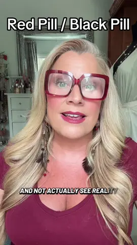 The red pill guys are bitter that they got rejected at some point so they choose to rely on superficial things to attract young and dumb, superficial women that they can control because they’re insecure. And the black pill guys have just given up on life and believe because they are not Born a certain way life is never gonna work out for them. Both of these approaches allow them to wallow in their victim mentality. When really they need to be working on creating a life that they love and becoming more secure with themselves. #redpil #blackpil #insecure #victimmentality  #mensmentalhealth  
