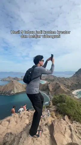 Inilah hasil 9 tahun jadi konten kreator dan belajar videografi sejak tahun 2016 🙏🏻 Tidak ada yang instan, semua butuh proses.