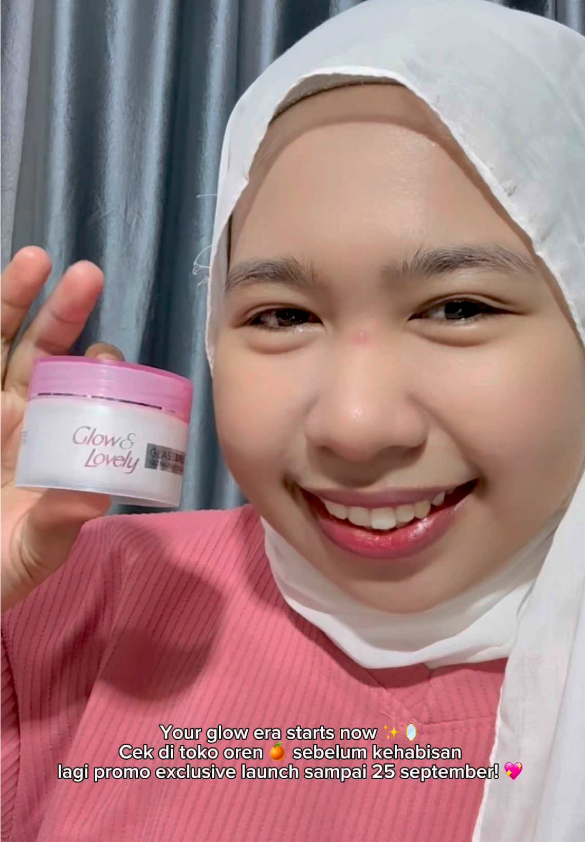 Dari yang kusam jadi glowing ✨ @glowandlovely  #koreanglassskin #glassbright #skincare #glowandlovely