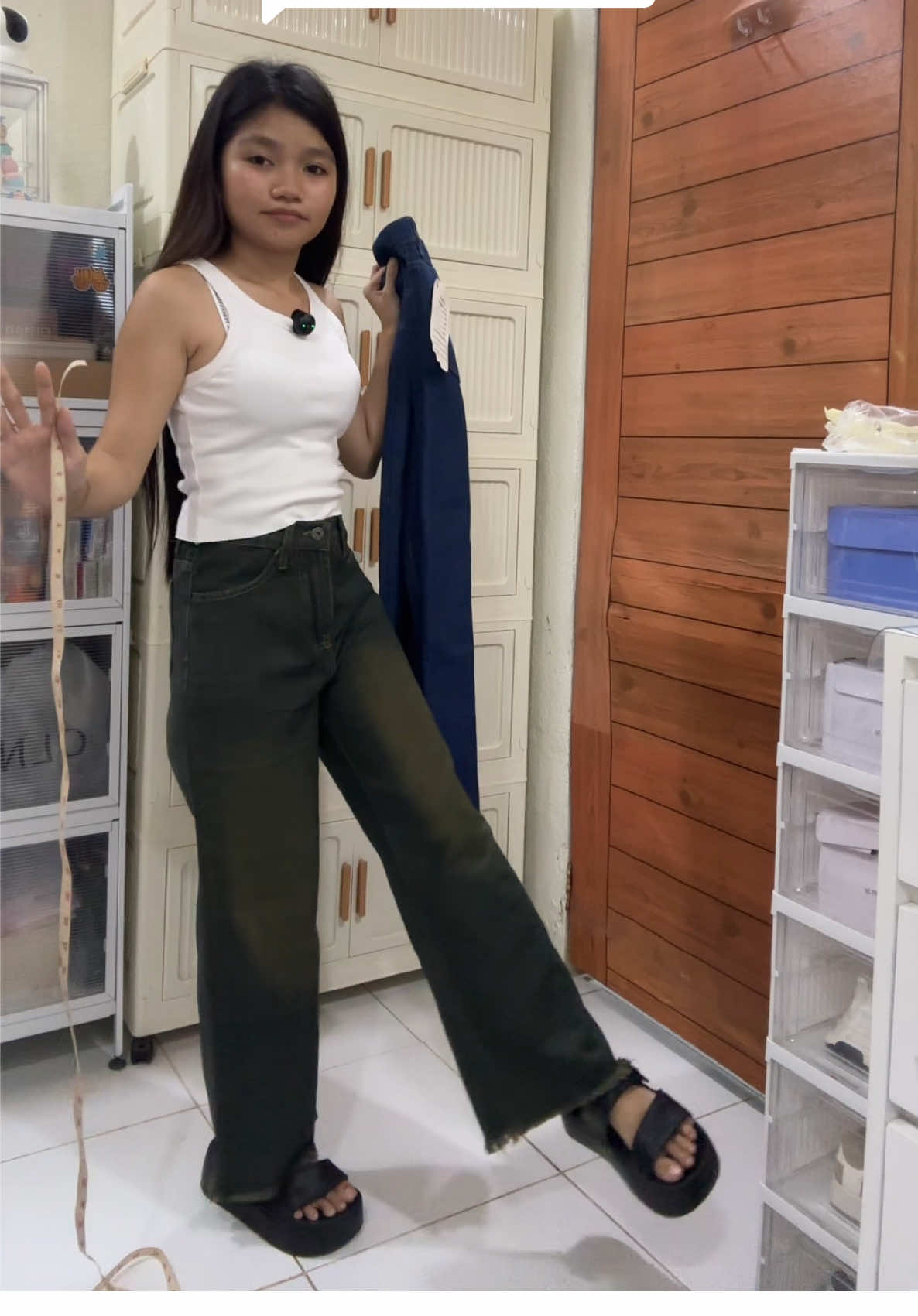 Replying to @clai ANG GANDA 😭 #widelegpants #widelegpantsfor411 