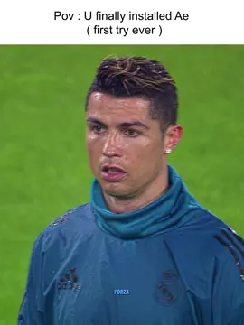 Day 1 on ae and first edit ever ik there's a lot of error but it's just the beginning 🫡 so different from CapCut 💀 #ronaldo #edit #ae 