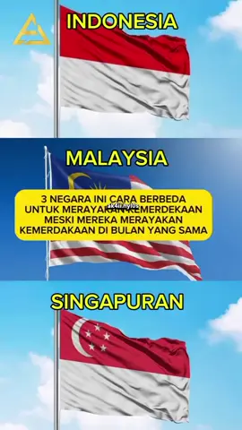 Ke 3 negara ini sama sama merayakan HUT kemerdekaan di bulan yg sama. #indonesia #malaysia #singapura #hutkemerdekaan 