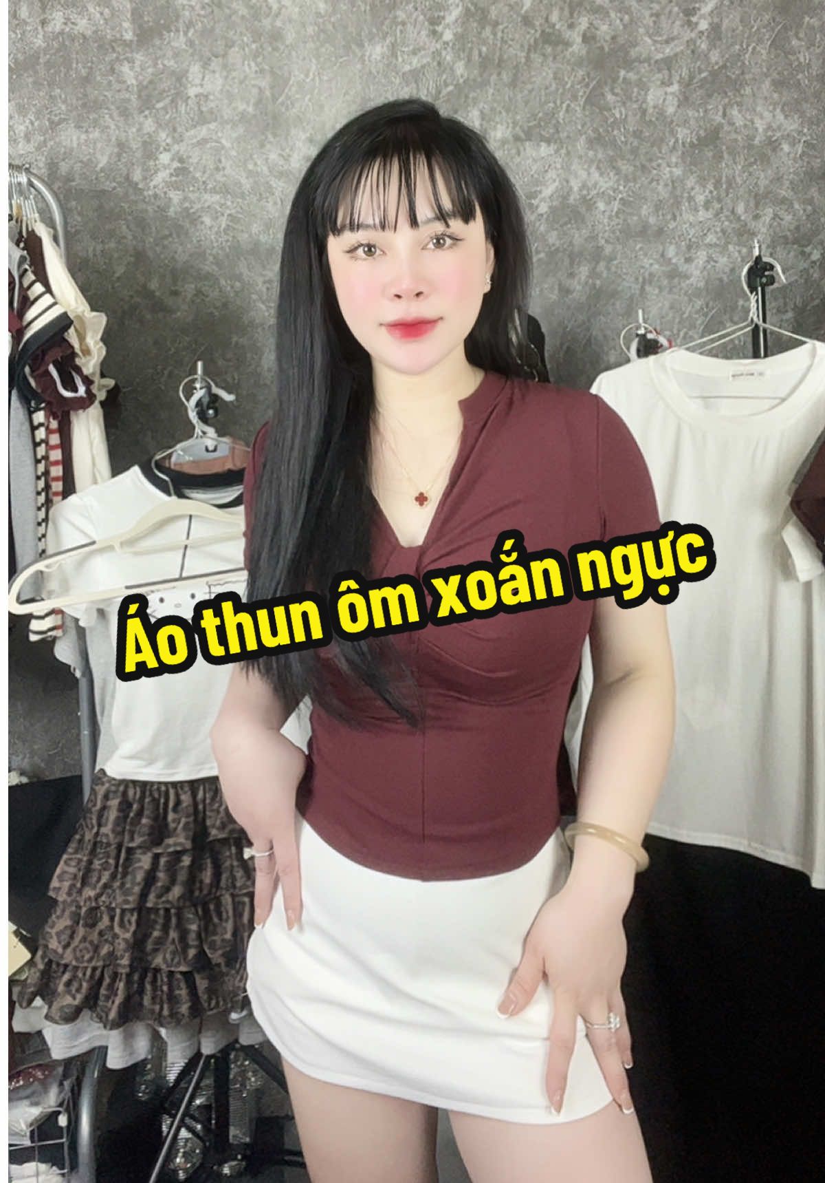 Áo thun ôm body#thoitrangnu #livehighlights #ao #aothun #thoitrang @MỸ ANH STORI @Mỹ Anh Nè 