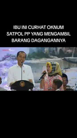 gapapa Bu, kapan lagi curhat ke presiden😂👍 #jokowi #fyp 