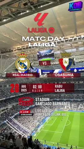 Next!! Jadwal Laliga 🏆🏆 ⚪Real madrid Vs 🔴Osasuma #jadwalbola #masukberandafyp #realmadrid #osasuna #livebola 