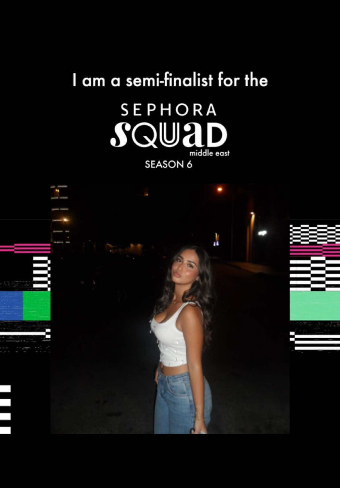 I’m officially Sephora Squad Season 6 semi-finalist🖤 Sephora has always been one of my favorite places for beauty and inspiration so being recognized like this means the world to me I’m beyond excited and grateful for all the love and support @SephoraMiddleEast  #sephorasquad #sephora #sephorasquadseason6 