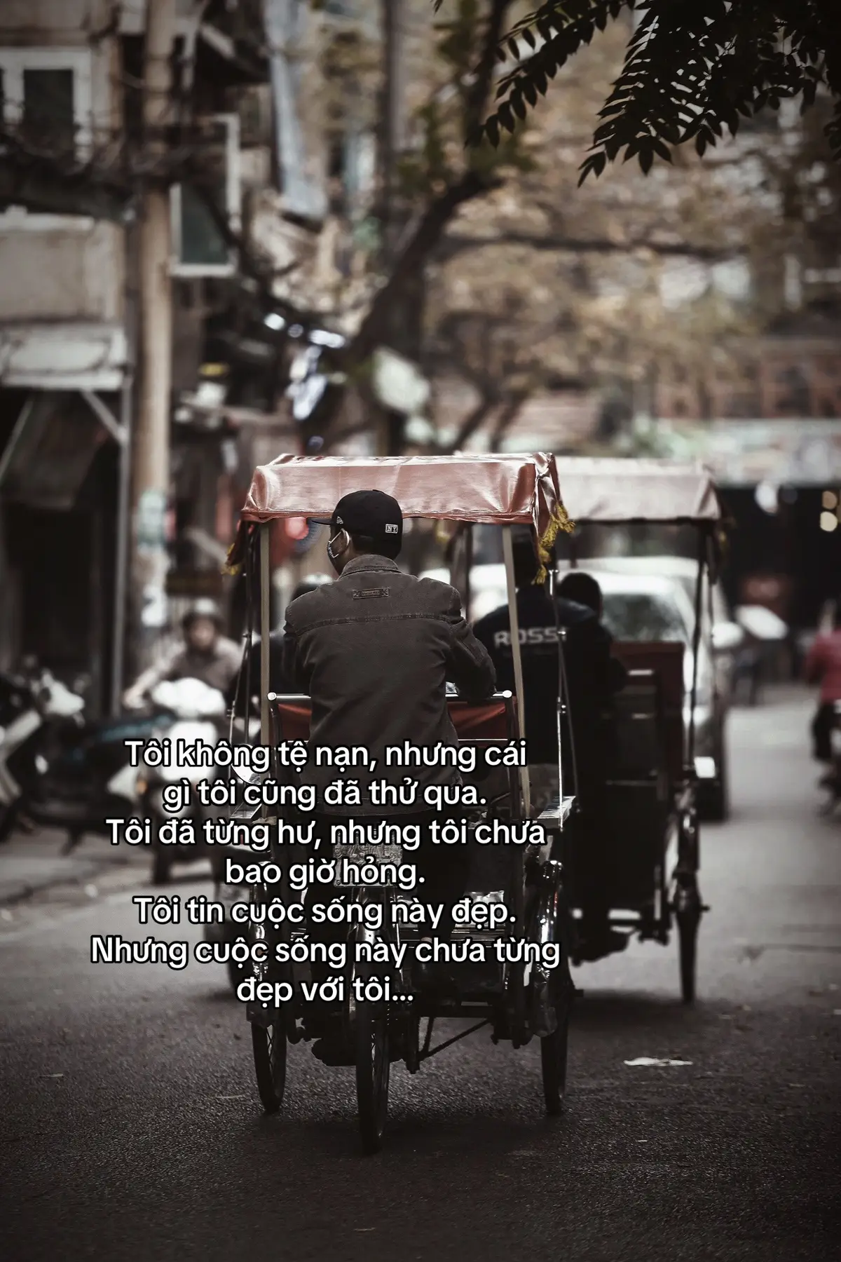 我不是坏人，但我什么都试过了。 我曾经很坏，但我从未被打败过。 我相信生活是美好的。 但生活对我来说从来就不美好…… #strdoi #tamtrang #xh #viral 