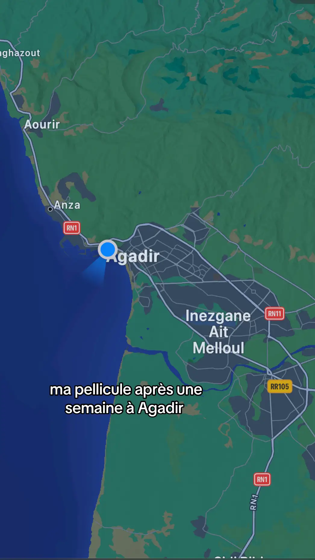 Agadir ma ville d'amour 💕 #agadir 