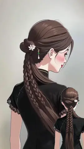 Lại thêm một kiểu búi trâm mới☺️#tiktok #viral #douyin #xuhuong #tamnghiendotrung 