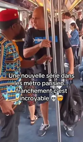 Un nouvelle série dans les métro parisien…  #pourtoi #paris #metro #sncf 