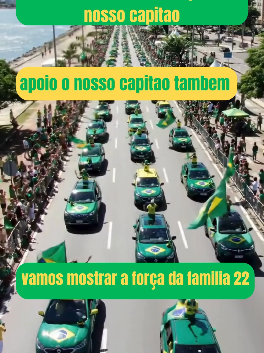 VIVA NOSSO PRESIDENTE 22 EM 26 . . ... .. . . #brasil #bolsonaro #presidente #22