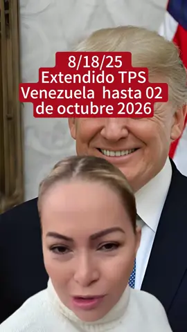 Detalles de la extensión TPS Venezuela 🇻🇪 por 18 meses más. #iraidauseche #serviciosdeinmigracion #tps #tpsvenezuela #venezolanosenusa #tpsvenezolanos #inmigrantes #inmigracionusa #cbpone #creator #recorrojuntoatielcaminoatumetamigratoria #trump #news #maga #fyp #foryou #foryoupage #fypシ #tiktok #storytime #tiktok #viral #greenscreen #tariff #breakingnews #elon #elonmusk #BreakingNews #usa_tiktok #usa #America #TikTokScenesContest