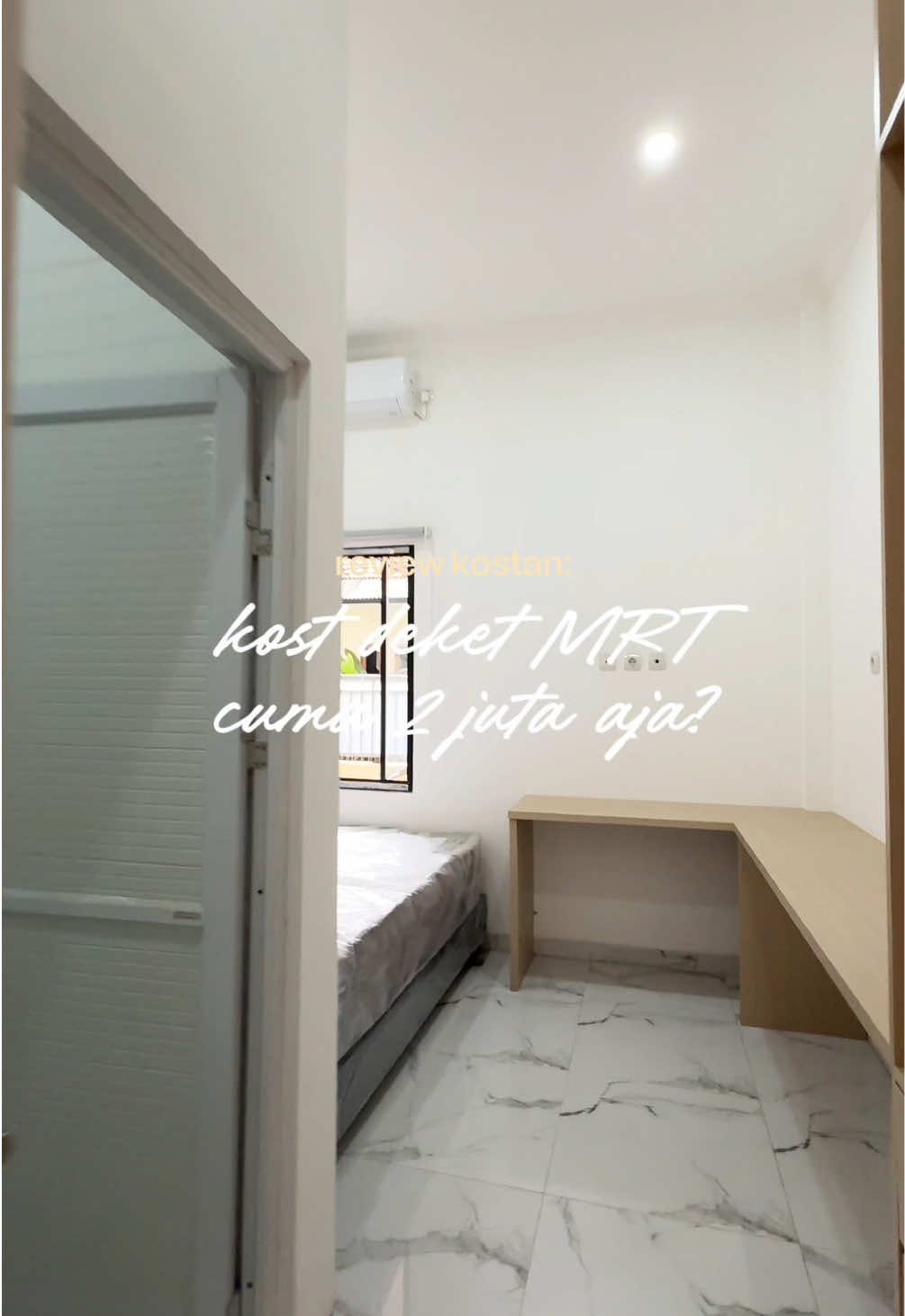 2 juta dan deket MRT Hj Nawi🥰 Per 18 agustus masih ada kamar kosong, yang mau info lengkap klik link di bio atau dm gue, nanti dibisikin detail nya😊 #reviewkost #kostjakartaselatan #kostjakarta #kostmurah #rekomendasikost 