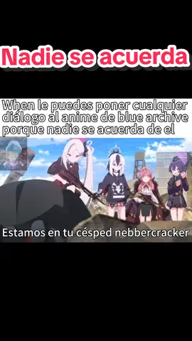 Blue Archive anime #momazos #bluearchivememe #bluearchive #anime #themistergala 