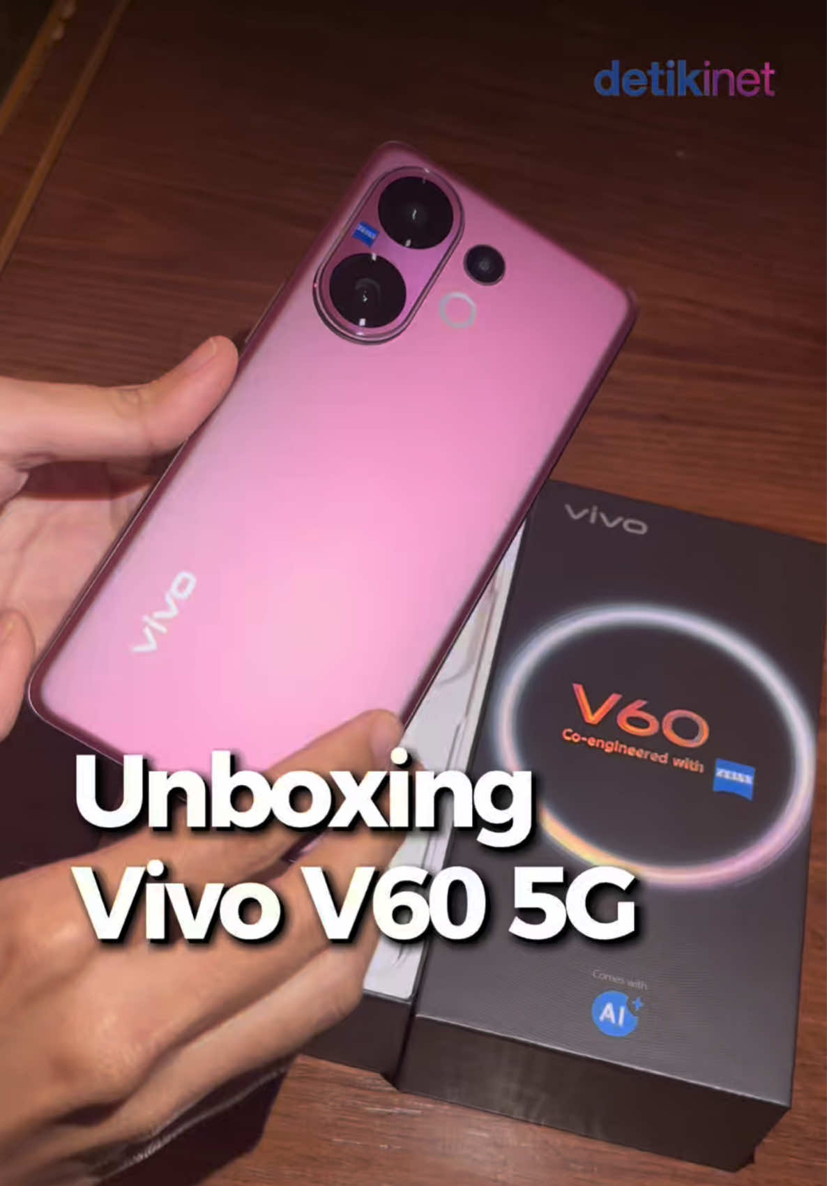 Tungguin tanggal rilisnya di 28 Agustus 2025 ya! #detikinet #VivoV60 #hpvivo @vivo Indonesia 