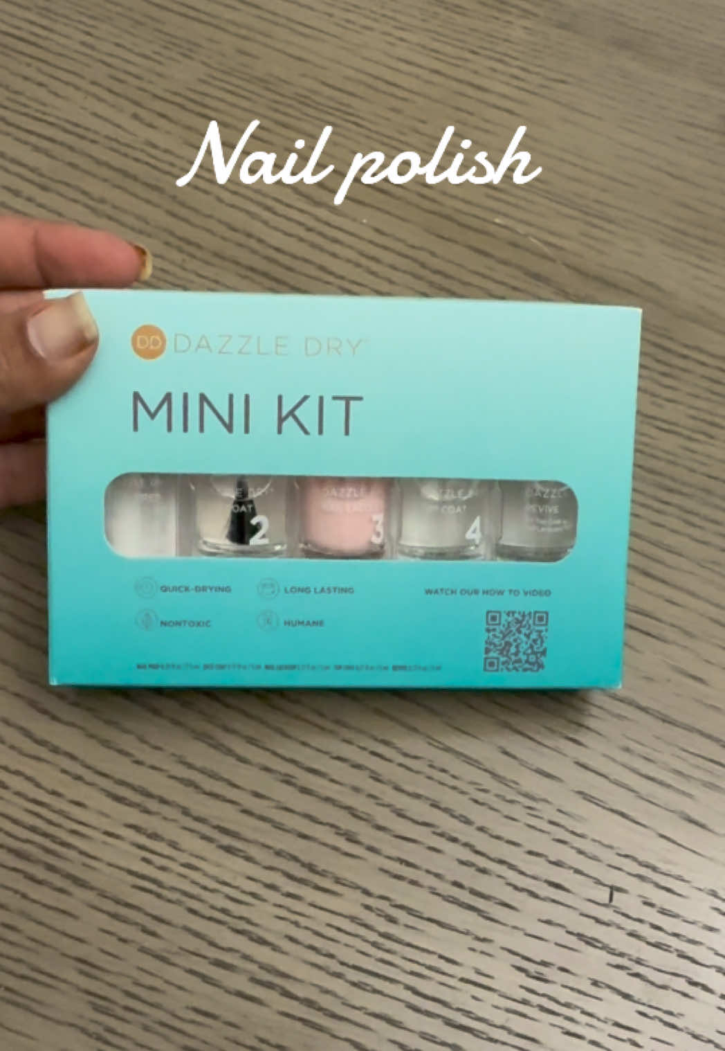 Dazzle Dry Mini Kit - Four-Step Nail Lacquer System Dazzle Dry #nailpolish #pinturadeuńas #tiktokshop 