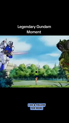 The greatest gundam fight scene #gundam #mobilesuitgundam 