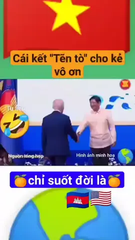 Tại hội nghị thượng đỉnh ASEAN Tổng Thống Mỹ Biden đã ko bắt tay ngài Hun của Cam