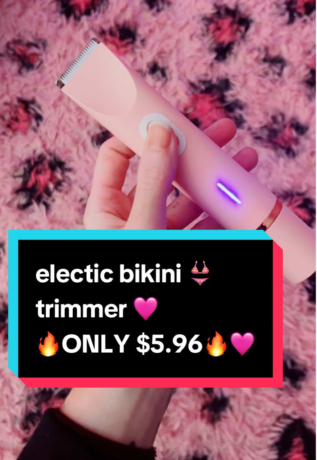 my favorite razor 🩷 • #electricrazor #razorbumps #bikiniseason #razorburn #razor 