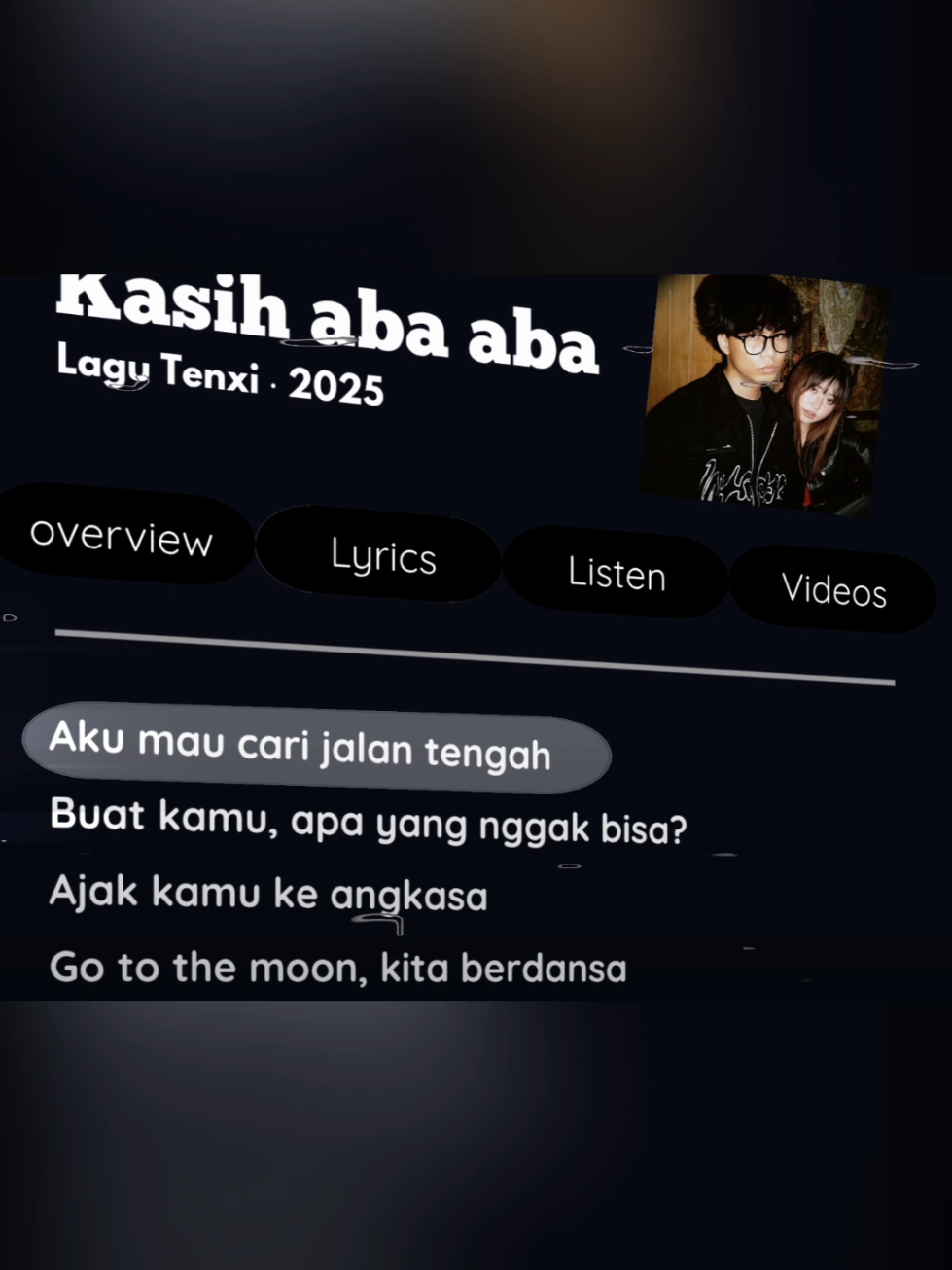 kane cuy😋 || lirik lagu kasih aba aba || #liriklagu  #music #kece #kane #creatorsearchinsights 