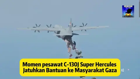 Momen pesawat C-130J Super Hercules Jatuhkan Bantuan ke Masyarakat Gaza Pada Minggu (17/8), bertepatan dengan Hari Ulang Tahun ke-80 Republik Indonesia, Satgas Garuda Merah Putih-II memulai misi kemanusiaan ke Gaza, Palestina.  Dari Amman, Yordania, Satgas menunjukkan kesiapan penuh sebelum dua pesawat C-130J Super Hercules lepas landas membawa bantuan. Melalui metode airdrop, bantuan berhasil menjangkau wilayah-wilayah yang sulit ditembus melalui jalur darat.  Bantuan yang dikirim mencakup bahan makanan pokok, makanan siap saji, serta kebutuhan dasar. Misi ini dilaksanakan atas perintah langsung Presiden Republik Indonesia Prabowo Subianto, menegaskan bahwa kemerdekaan bukan hanya untuk dirayakan, tetapi juga dimaknai dengan aksi nyata Indonesia.  Kehadiran Satgas Garuda Merah Putih-II menjadi wujud kepedulian bangsa Indonesia di panggung internasional, sejalan dengan semangat peringatan kemerdekaan.  Source : Yt Kemhan RI #PrabowoSubianto #Kemhan #KemhanRI #HUT80RI #MajuDariAku 