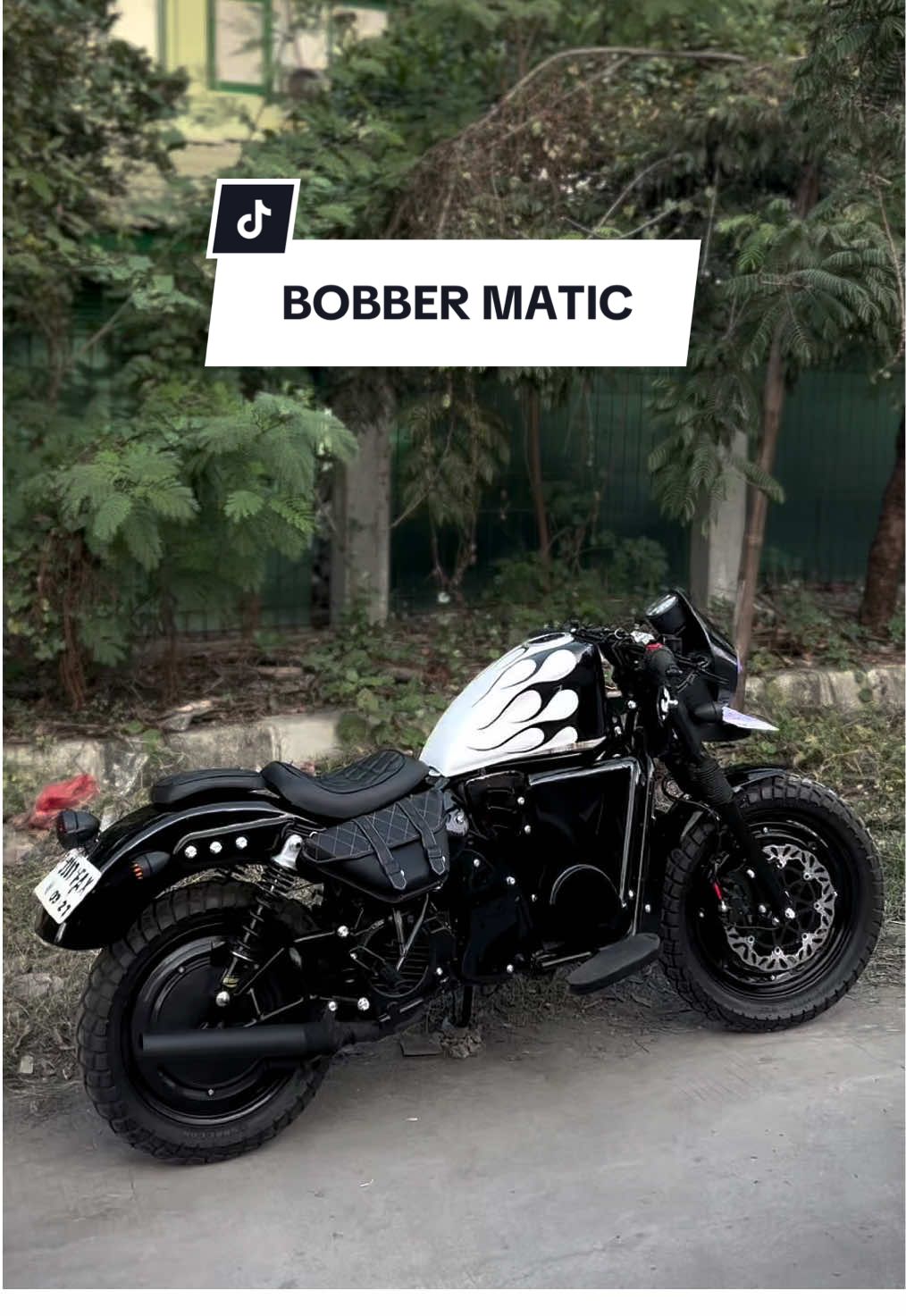 bobber matic basic vario #motorcustom #bobbermatic #motorcustommurah #bobber #bobbersportster 