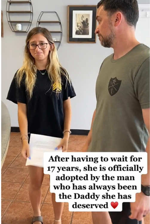 Forever ours ❤️ #adopted #adoption #officiallyadopted #corememory #surprise #reaction