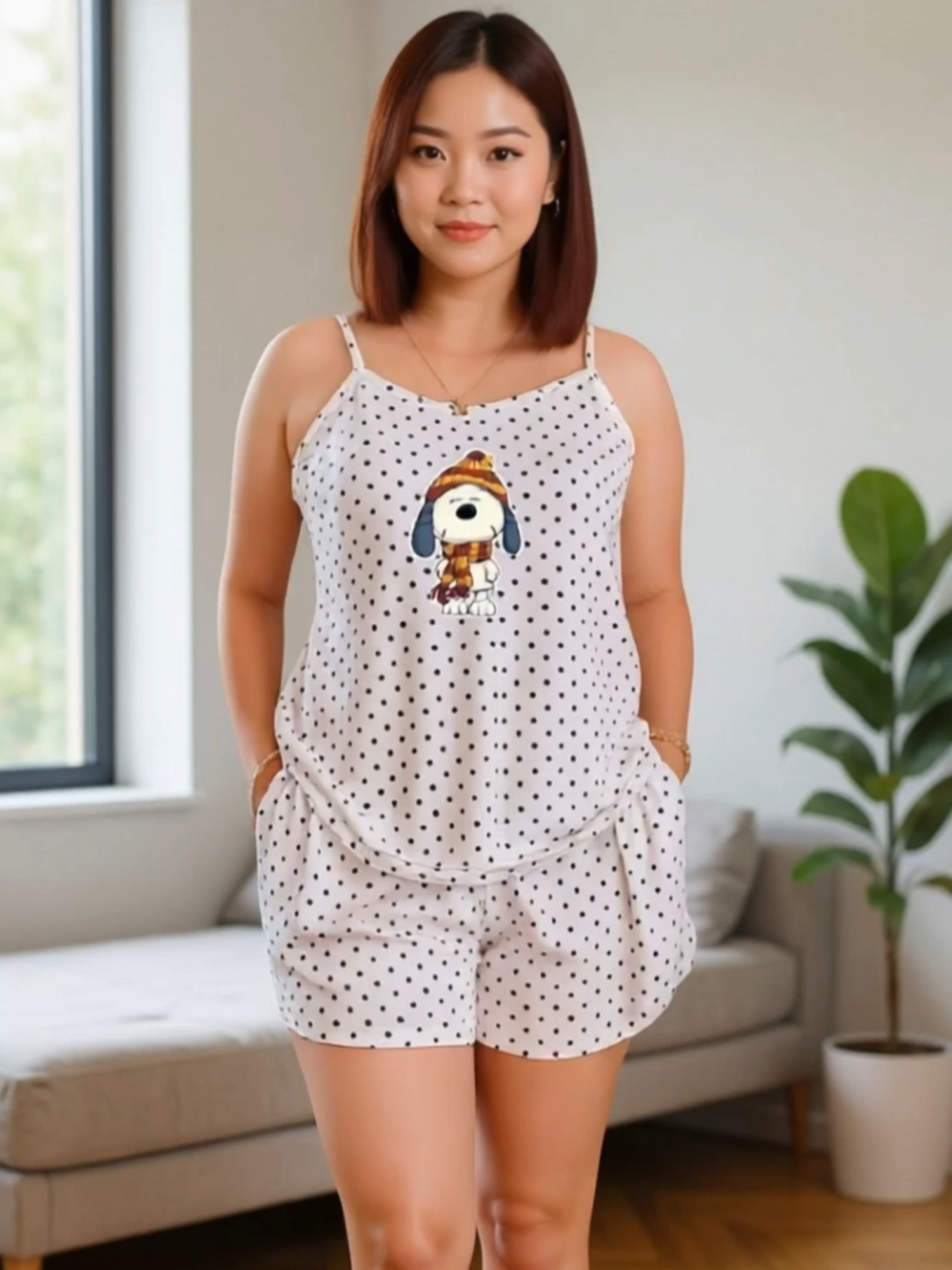 ✨Gusto mo ba ng cute at comfy na outfit? 🛍️ Subukan ang Printed Terno Polkadot Sando for Women! Made of high-quality cotton spandex, fit mula Small hanggang XL, perfect para sa day out o casual hangout. 😍 Huwag palampasin—i-click ang yellow cart sa kaliwa para makuha ang iyong paboritong set ngayon! 🟨 Limited stocks lang!#fashion #ootd #fashiontiktok #clothes #tiktokshopfashion #ternoset #oversizedtop #skortstyle #coordinatesph #casualwear