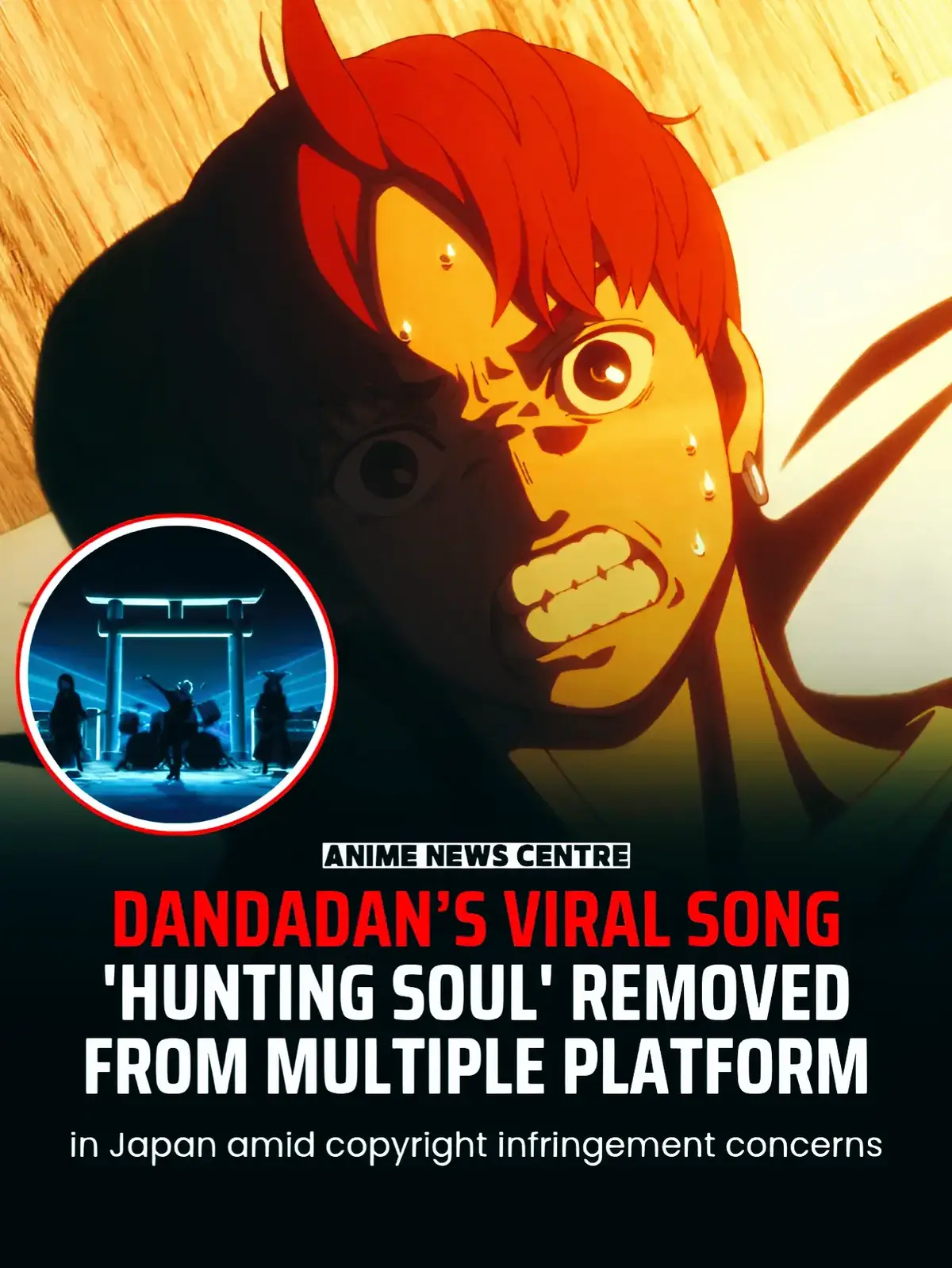 The explosive world of Dandadan, already acclaimed for its striking animation and electrifying characters, has just suffered an unexpected setback. The viral song 