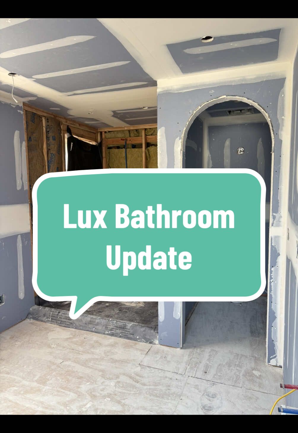 Bathroom Reno Continues! The tile is going to be a game changer 🙌🏻  #bathroom #remodel #bathroomrenovation  #beforeandafter #interiors 