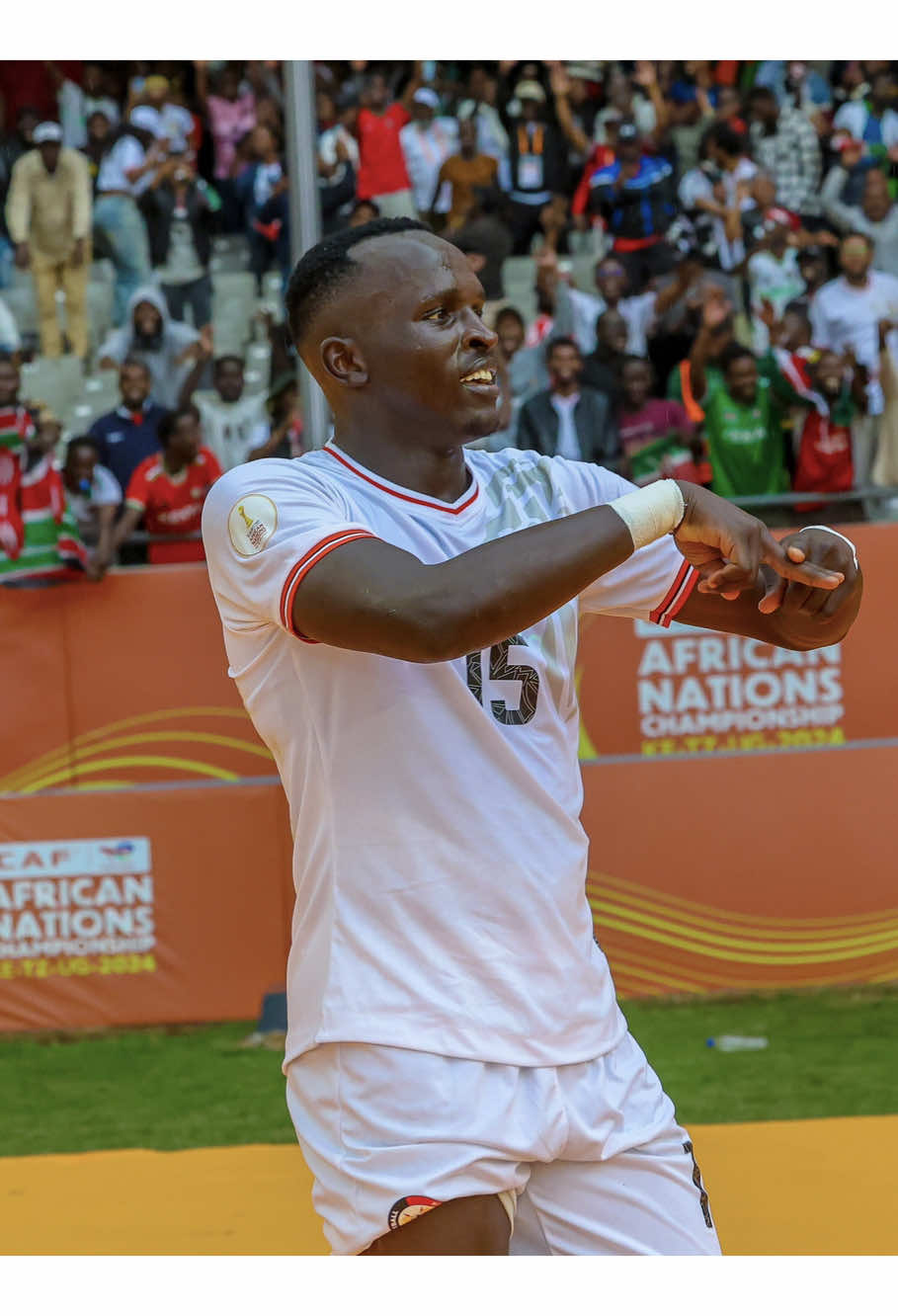 Ryan Ogam’s spectacular strike has won Group A for Kenya! 😍 Purchase your #TotalEnergiesCHAN2024 tickets through the link in bio 🔗