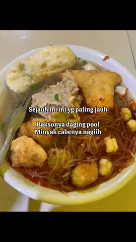 Overall B aja, tapi krna bakso yg kriting dan minyak cabenya ituu aku bakal balik lagi.. #baksokriwil 