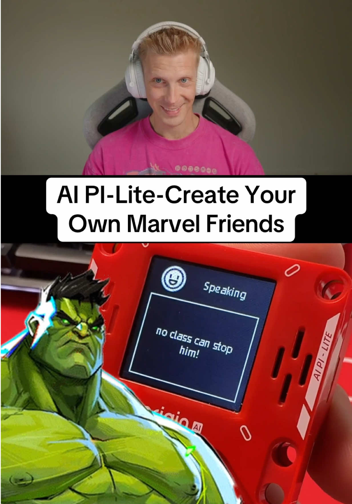Create your own custom Marvel companion AI using the AIPI-Lite. Find out more using the link in my bio. #marvelrivals #marvel #AIPILite #VoiceAnythingWithAIPI 