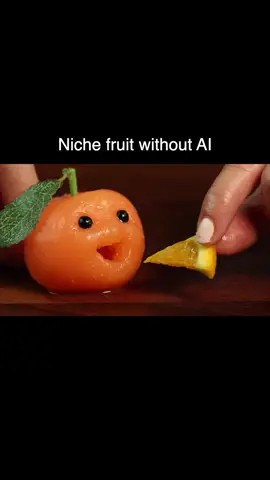 I‘m working on the apple! #asmr #aifruit #DIY #satisfying #ai 