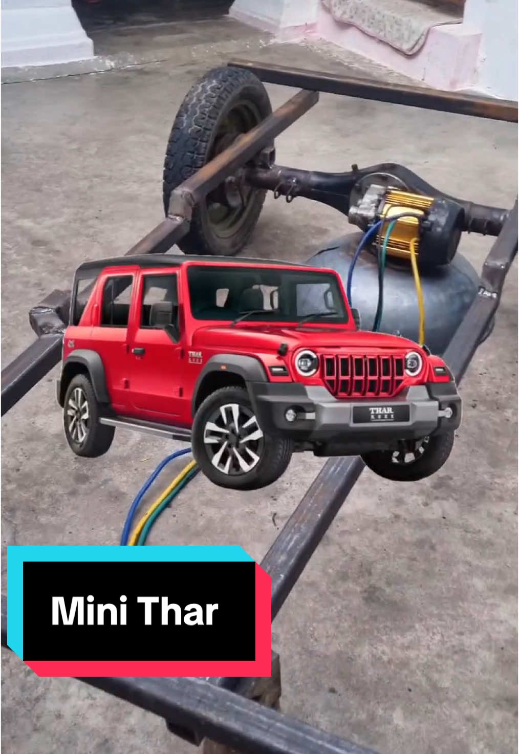Day 3  Making Mini Thar #guri__status #thar 
