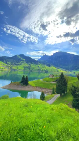 📍 Wägitalersee, Switzerland 🇨🇭  Follow me for daily Swiss Content 🇨🇭  📌 Don’t forget to save this for your next trip to Switzerland.  🎥 by @swissmici  #wägitalersee #schwyz #einsiedeln #sihlsee #switzerland 