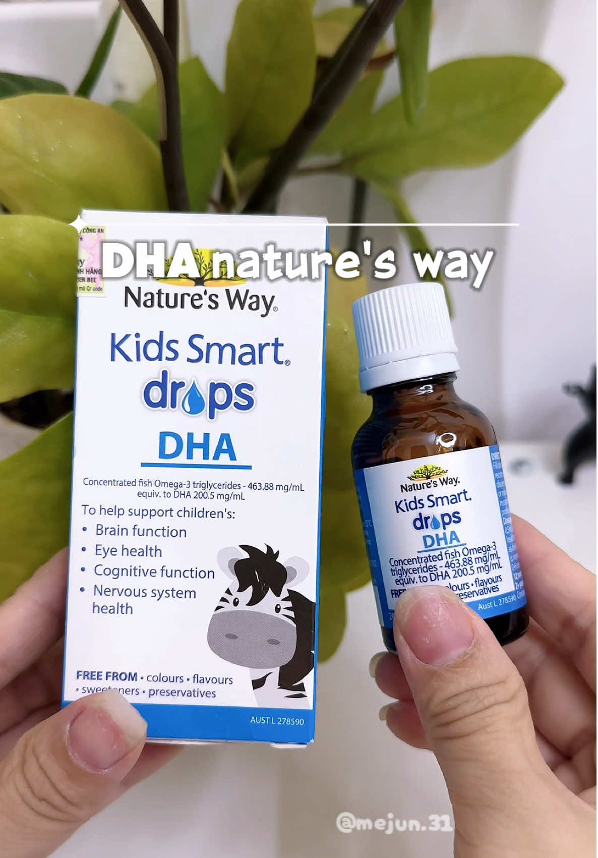 Bổ sung DHA cho con trong 1000 ngày vàng đầu đời qtrong lắm nha các mẹ ơii ✨  DHA Drops của Nature's Way các mẹ đã quá nổi tiếng rùiii 💯👍🏻 #dhadrops #xuhuong #unbox  #naturesway #DHA #mebimsuachamcon #dhatinhkhiet  