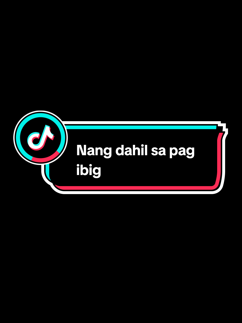 Nang dahil sa pag ibig🎶#fypage #fyp 