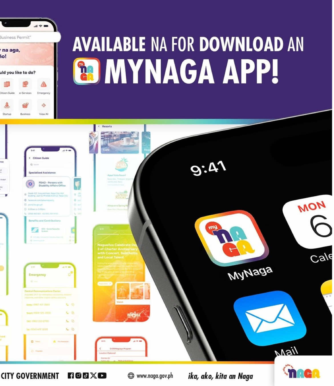 MyNaga App is officially launched and available to download on your devices. #IkaAkoKitaAnNaga #NagaCity #fyppppppppppppppppppppppp #fypシ 