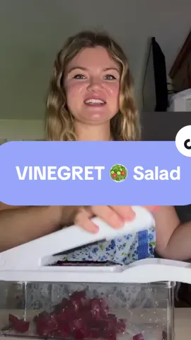 Which one are you: team Vinegret 🟣 or team Olivier 🟩👇? #slavic #russianfood #cookwithme #saladrecipe 
