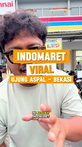 Indomaret paling viral di Ujung Aspal Bekasi #indomaret #sore #barasuara