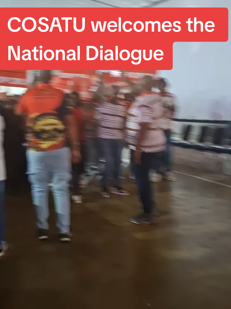 COSATU welcomes the convening of the National Dialogue.We will sharply raise crises affecting workers from the high 42.9% unemployment rate,poverty,crime and corruption.#national #strike  #ramaphosa #nationaldialogue #southafrica 