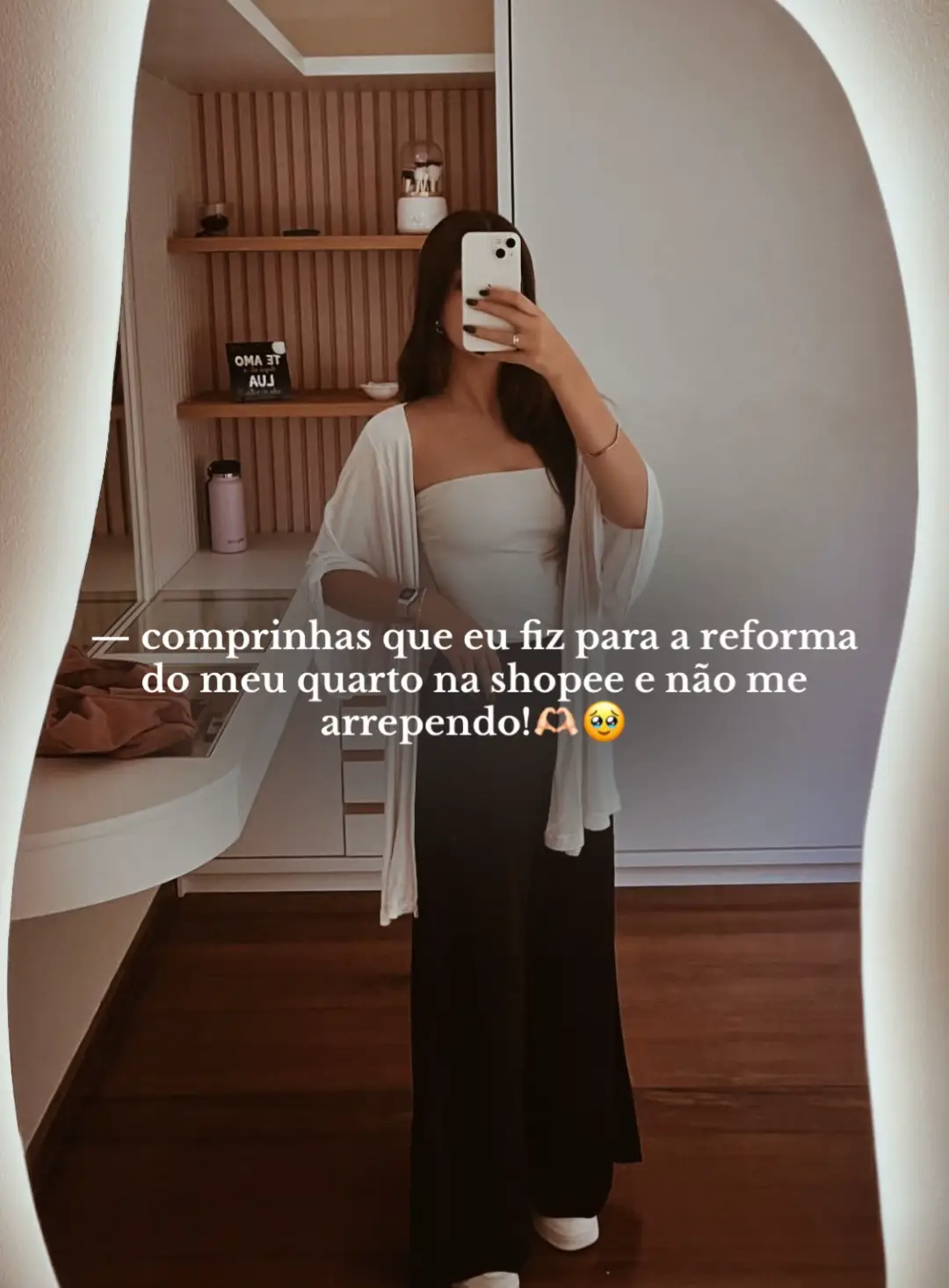 reformando meu quarto com a shopee💗 #reformaquarto #universofeminino #comprasshopee #foryoupage #fyp 