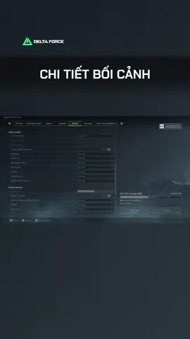 Xem ngay các điều chỉnh này nếu bạn muốn có hiệu năng phù hợp với máy tính nhá! 👇 ____ Garena Delta Force đã có mặt trên iOS, Android và PC. Tải game và tham chiến ngay! #GarenaDeltaForce #GarenaDeltaForceVietNam #GDFVN