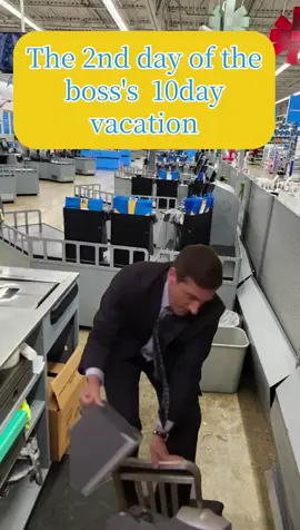 8 more days of bliss #work #boss #walmart #funny #fyp 