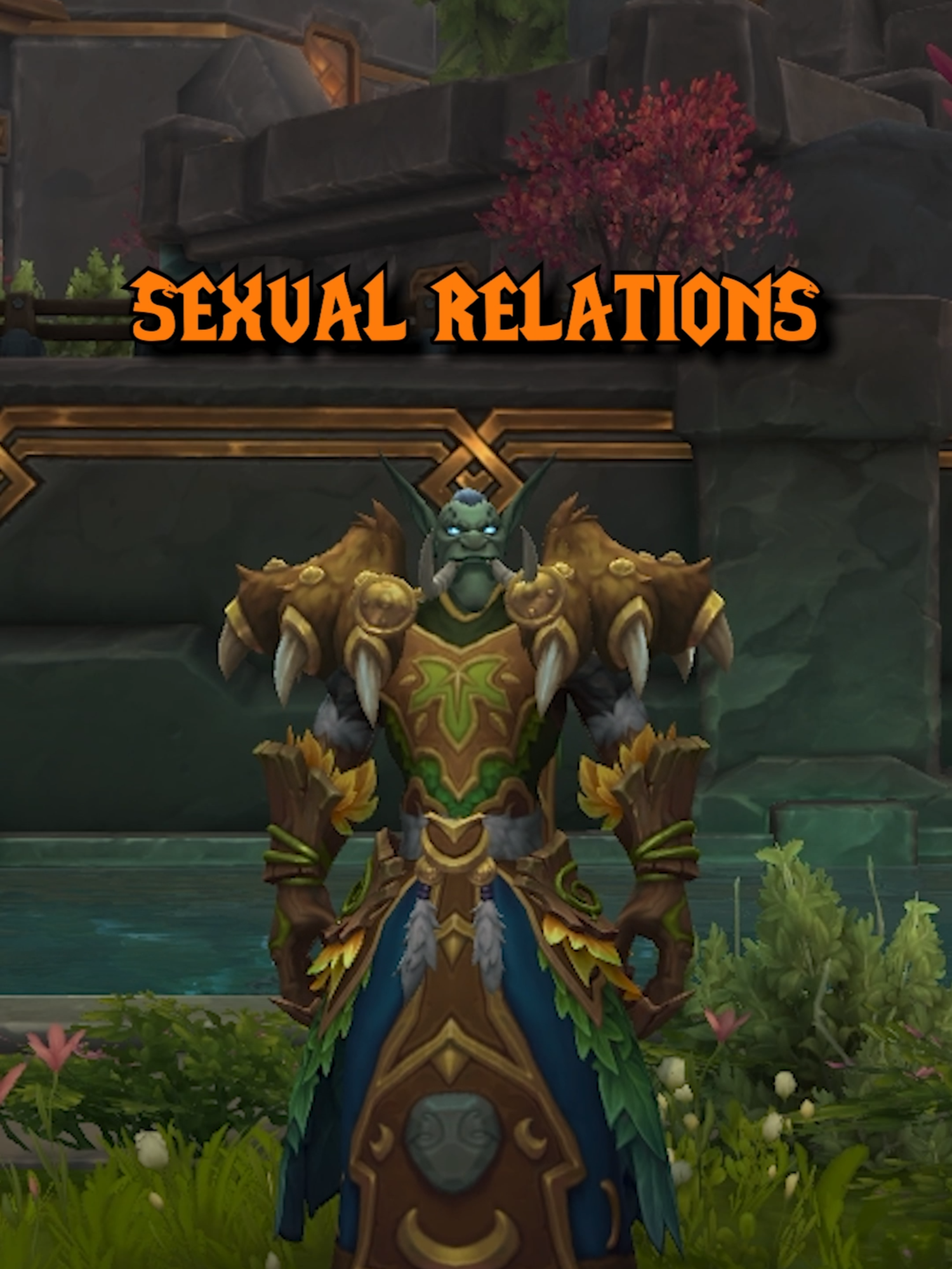 @_ashbyflorence_ in the WoW universe.  I absolutely love the chaos! #worldofwarcraft #warcraft #thewarwithin #gaming